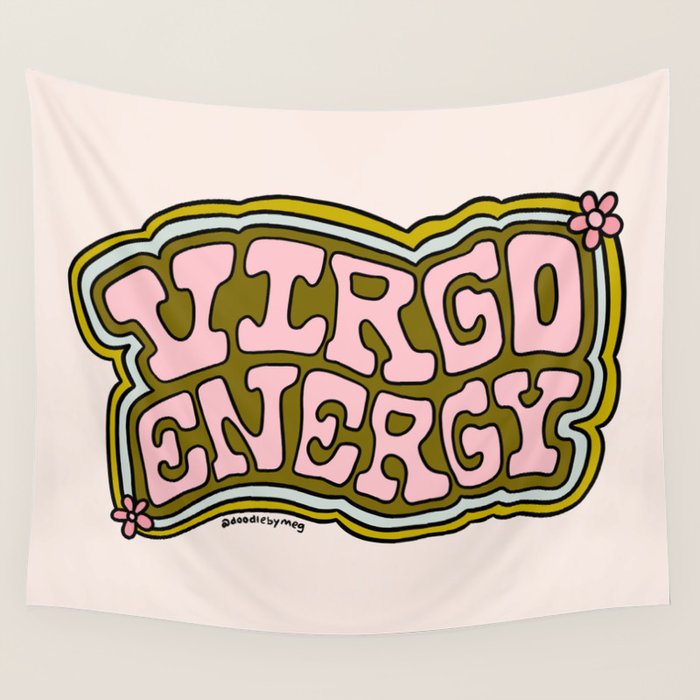 Virgo Energy Wall Tapestry Gallery Image 4