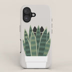 Cat and Plant 22: Sneak Plant iPhone Case Gallery Image 1