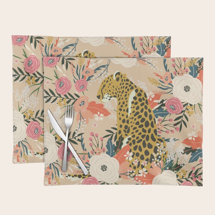 Simba Cheetah Prints Placemat Gallery Image 1