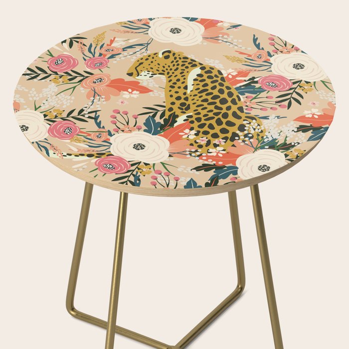 Simba Cheetah Prints Side Table Gallery Image 2