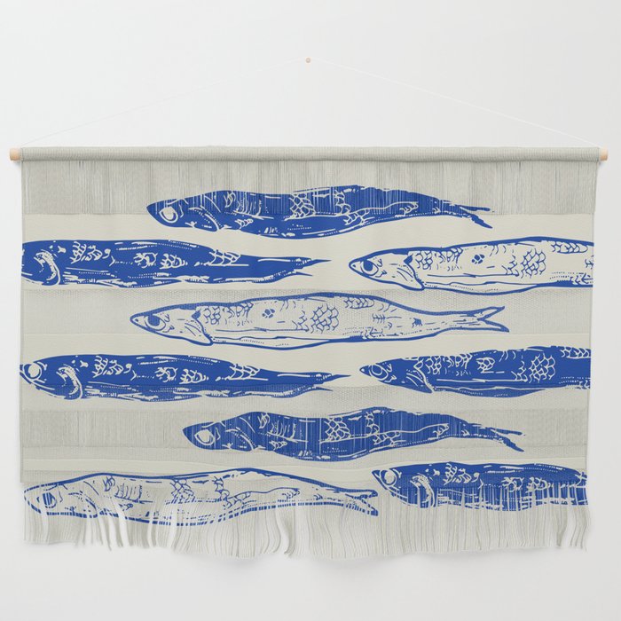 Sardines Art Wall Hanging Gallery Image 1