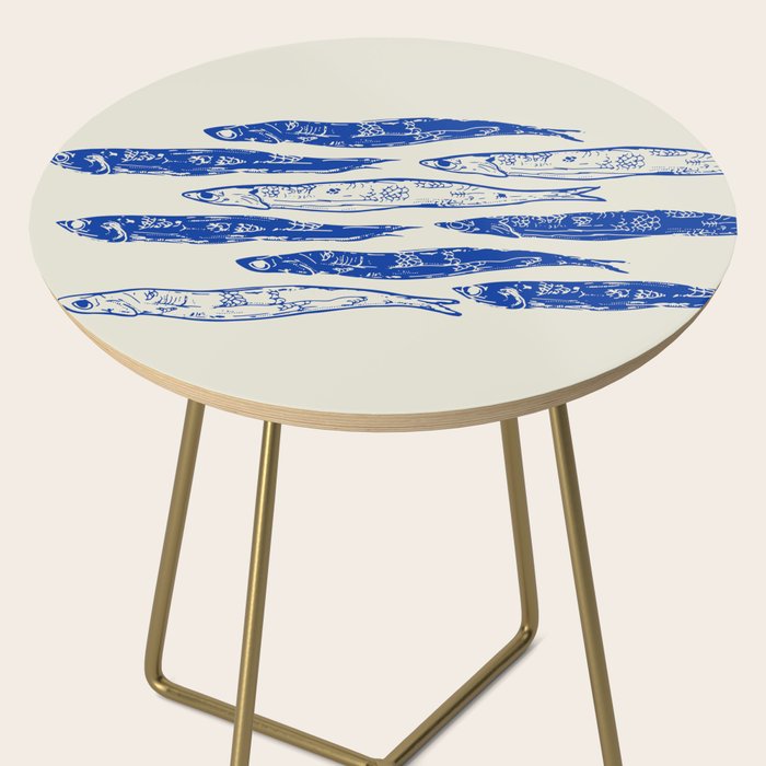 Sardines Art Side Table Gallery Image 2