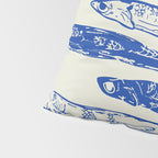 Sardines Art Pillow Sham Gallery Image 4