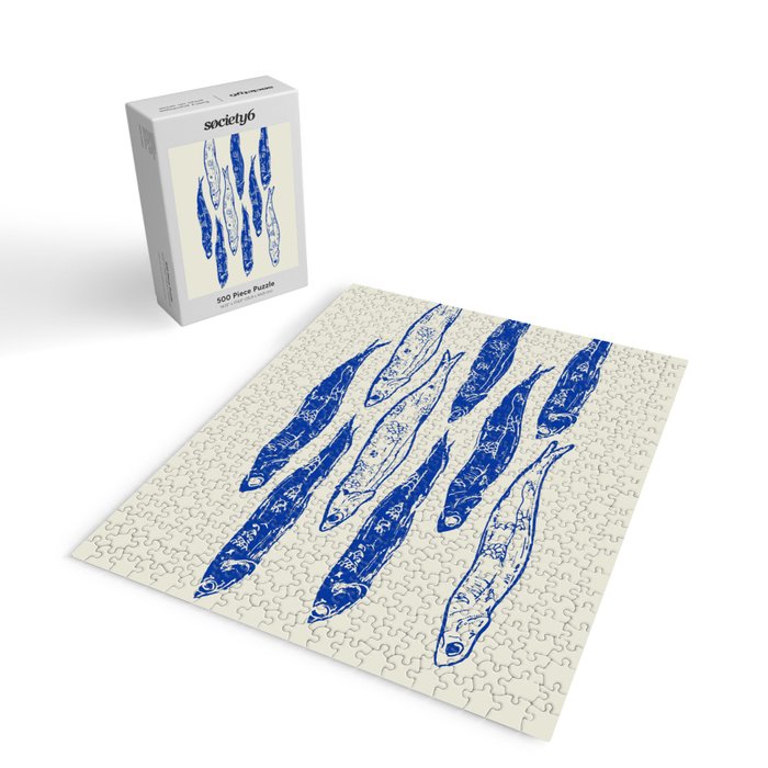 Sardines Art Jigsaw Puzzle Gallery Image 2