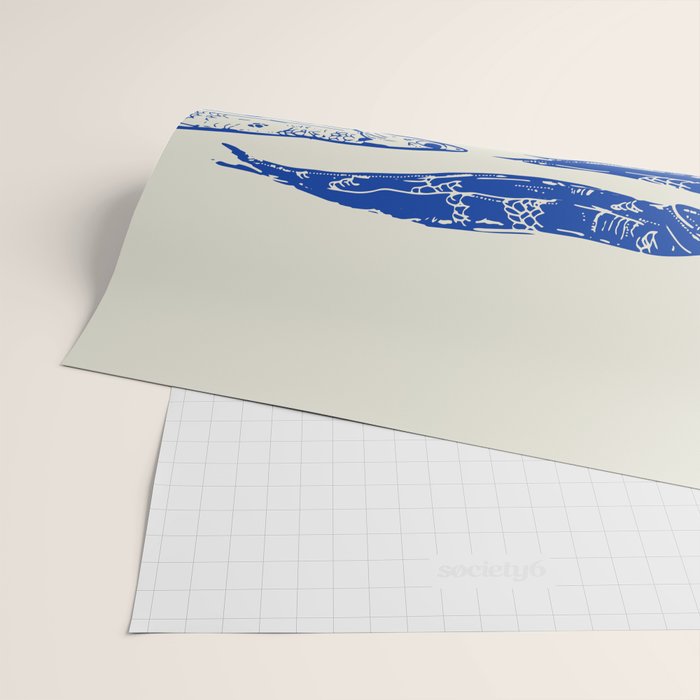 Sardines Art Wrapping Paper Gallery Image 2