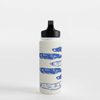 Sardines Art Water Bottle Gallery Image 3