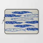 Sardines Art Laptop Sleeve Gallery Image 1