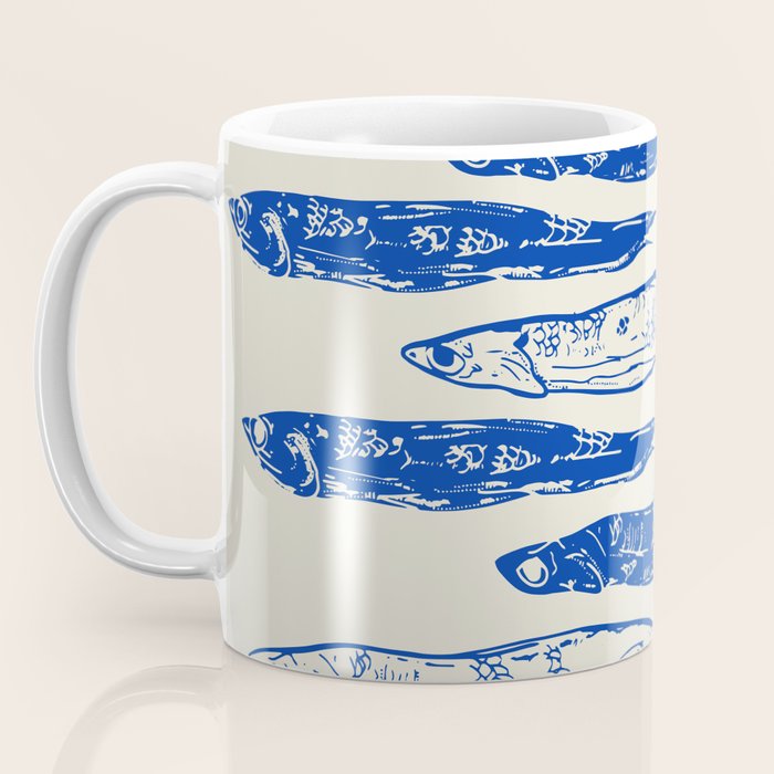 Sardines Art Coffee Mug Gallery Image 3