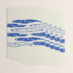 Sardines Art Wrapping Paper Gallery Image 3