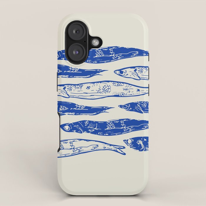 Sardines Art iPhone Case Gallery Image 1