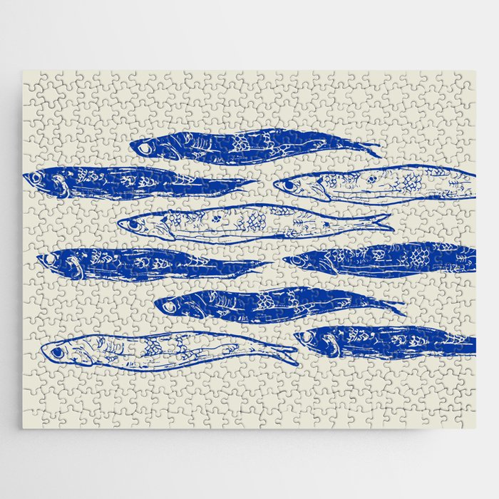 Sardines Art Jigsaw Puzzle Gallery Image 1