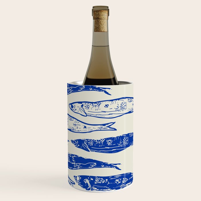 Sardines Art Wine Chiller Gallery Image 3