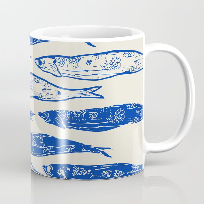 Sardines Art Coffee Mug Gallery Image 1