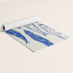 Sardines Art Yoga Mat Gallery Image 2