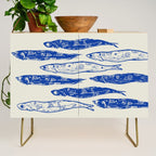 Sardines Art Credenza Gallery Image 1