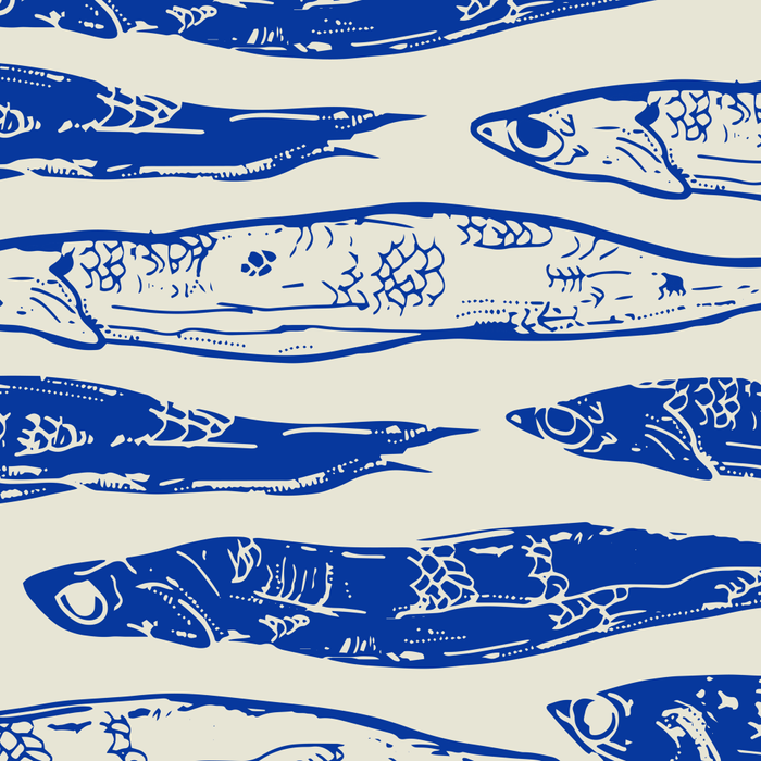 Sardines Art Coffee Mug Gallery Image 2