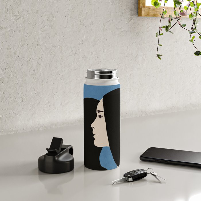 Girl Portrait 2 Water Bottle Gallery Image 4