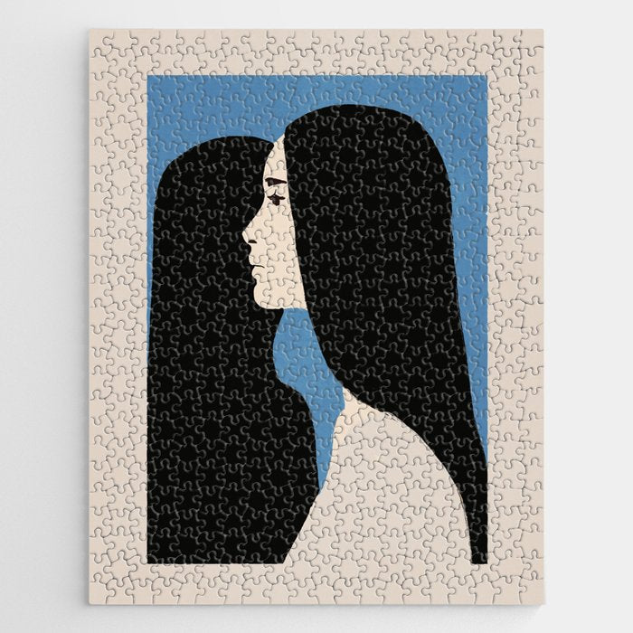Girl Portrait 2 Jigsaw Puzzle Gallery Image 1