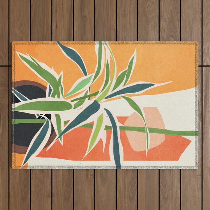 Colorful Branching Out 02 Outdoor Rug Gallery Image 1