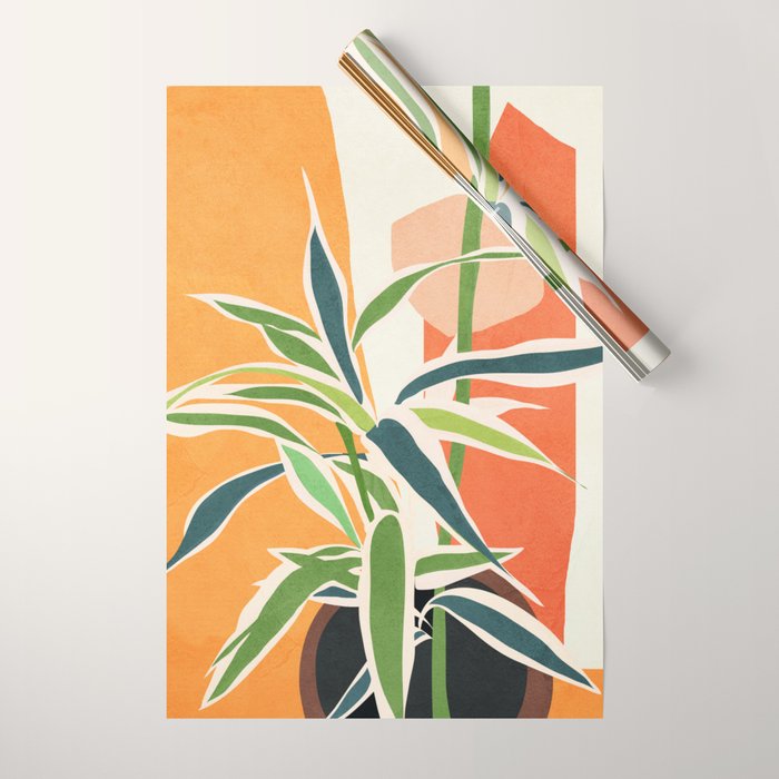 Colorful Branching Out 02 Wrapping Paper Gallery Image 1