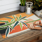 Colorful Branching Out 02 Outdoor Rug Gallery Image 2