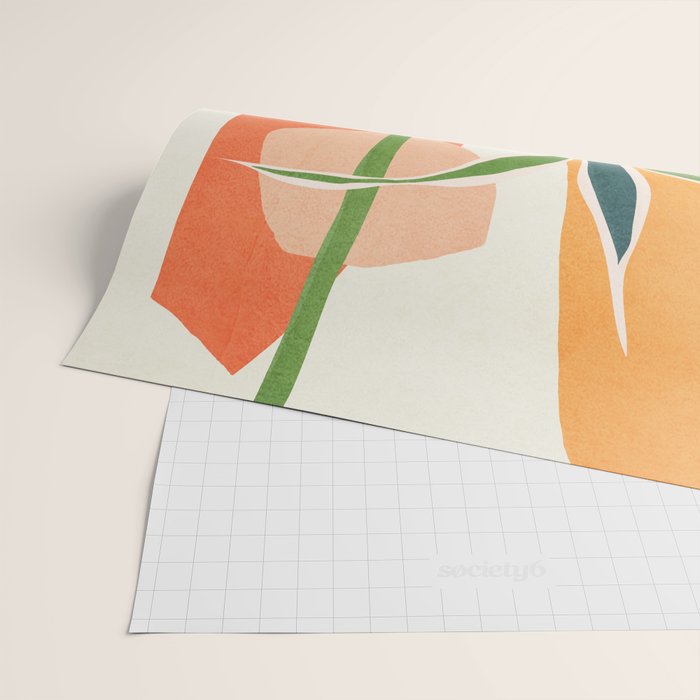Colorful Branching Out 02 Wrapping Paper Gallery Image 2