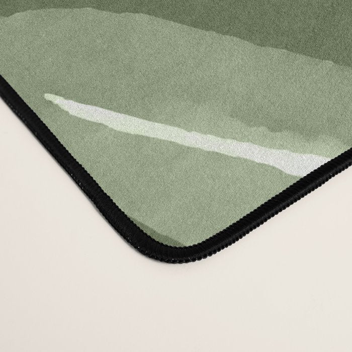 Abstract Shapes and Leaves Desk Mat Gallery Image 4