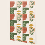 Abstract Shapes and Leaves Wallpaper Gallery Image 2