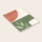 Abstract Shapes and Leaves Notebook Gallery Image 3