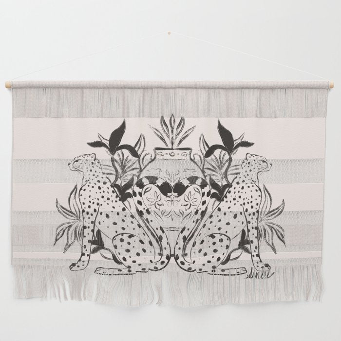 Cheetah Symmetry lines  Wall Hanging Gallery Image 1