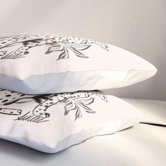 Cheetah Symmetry lines  Pillow Sham Gallery Image 3