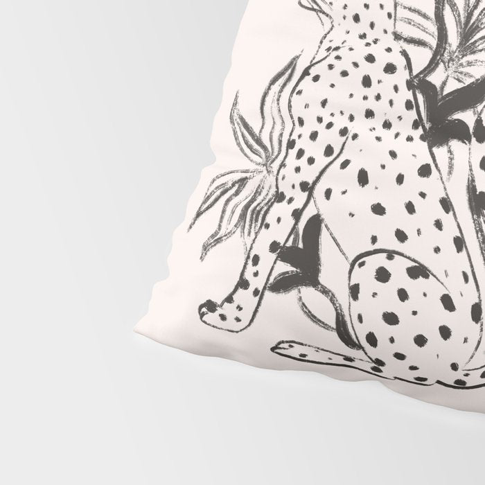 Cheetah Symmetry lines  Pillow Sham Gallery Image 4