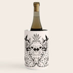 Cheetah Symmetry lines  Wine Chiller Gallery Image 1
