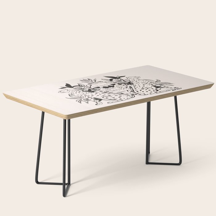 Cheetah Symmetry lines  Coffee Table Gallery Image 1