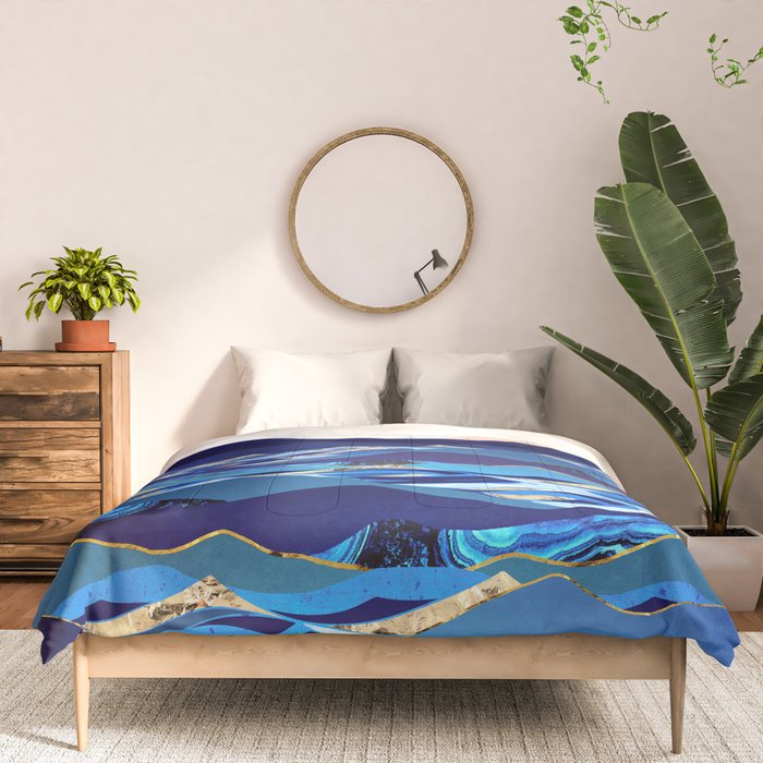 Ocean Blue Comforter Gallery Image 3
