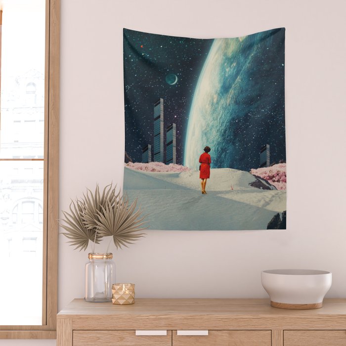 Looking forward to Hearing from You Wall Tapestry Gallery Image 2