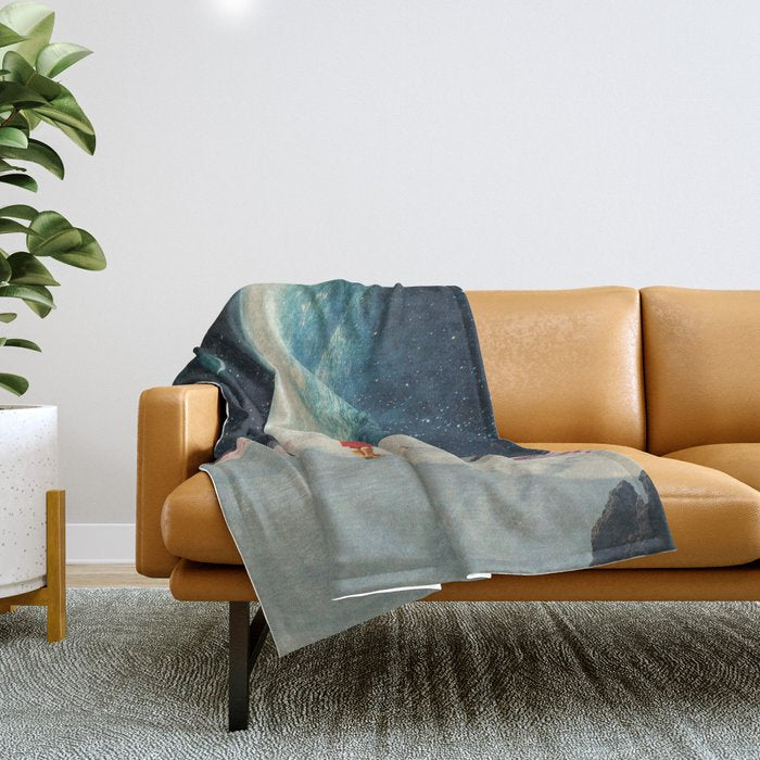 Looking forward to Hearing from You Throw Blanket Gallery Image 1