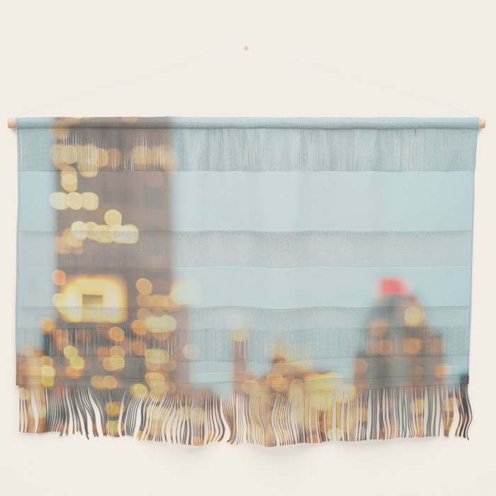 Empire State Night Lights Wall Hanging Gallery Image 1