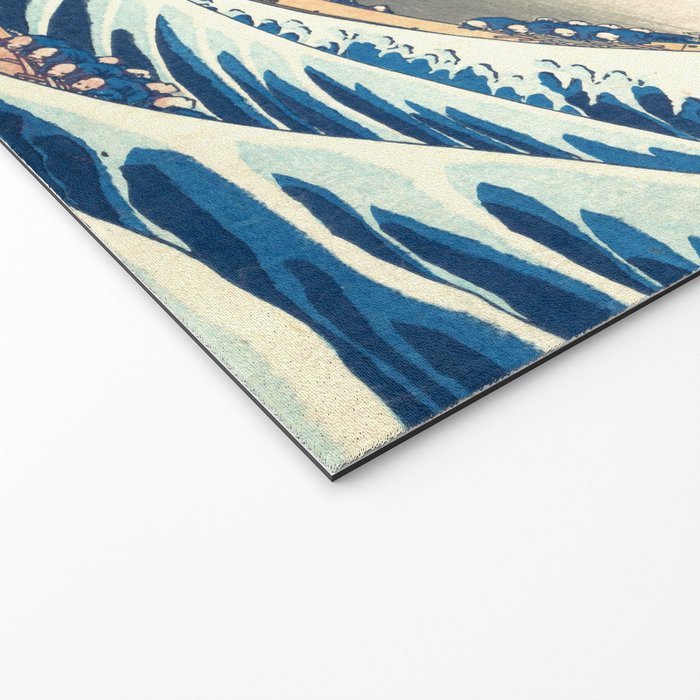 Katsushika Hokusai "The Great Wave off Kanagawa" Welcome Mat Gallery Image 2