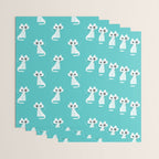 Mark - fancy cat Wrapping Paper Gallery Image 3