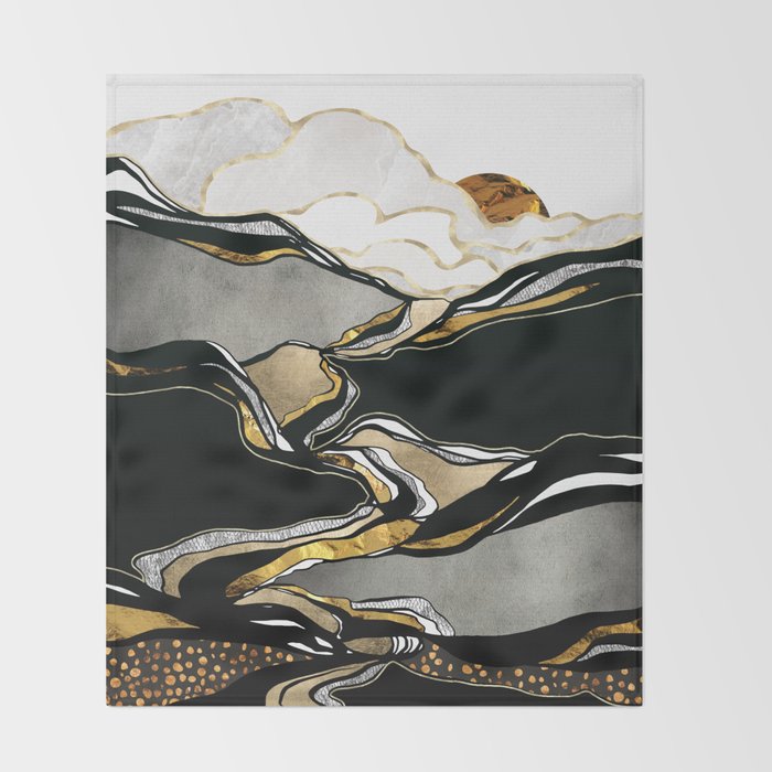 Metallic Vista Throw Blanket Gallery Image 2