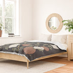 Boo! (Ghosts in the Pumpkin Patch) Duvet Cover Gallery Image 2