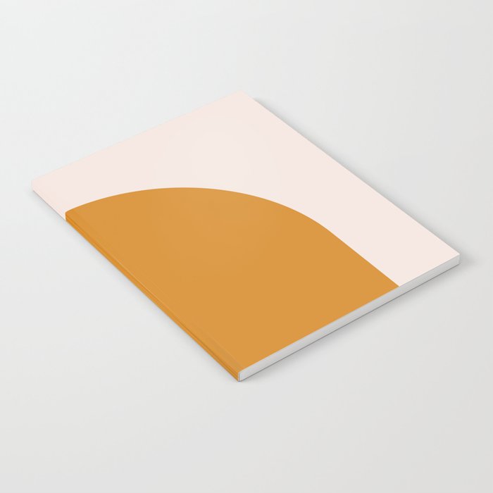 Arch (Yellow & Pale Pink) Notebook Gallery Image 1