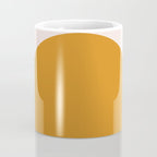 Arch (Yellow & Pale Pink) Coffee Mug Gallery Image 4