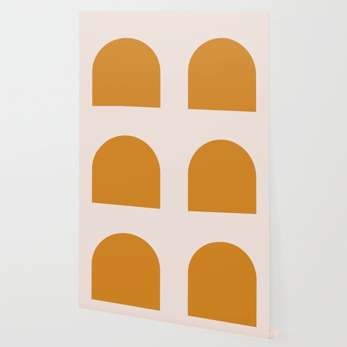 Arch (Yellow & Pale Pink) Wallpaper Gallery Image 2