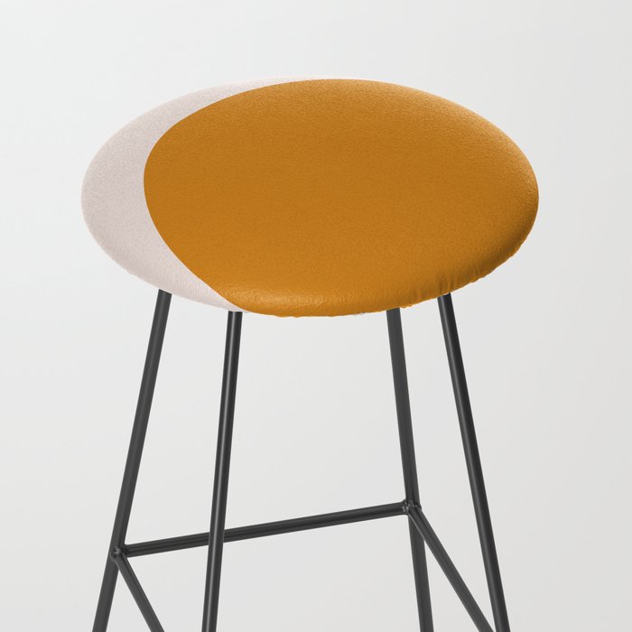 Arch (Yellow & Pale Pink) Stool Gallery Image 2