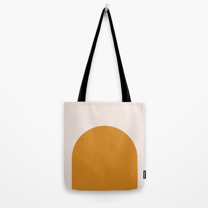 Arch (Yellow & Pale Pink) Tote Bag Gallery Image 2