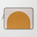 Arch (Yellow & Pale Pink) Laptop Sleeve Gallery Image 1