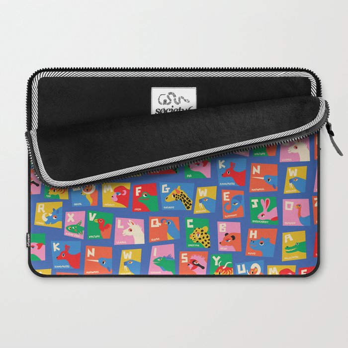 Animal Alphabet Laptop Sleeve Gallery Image 2