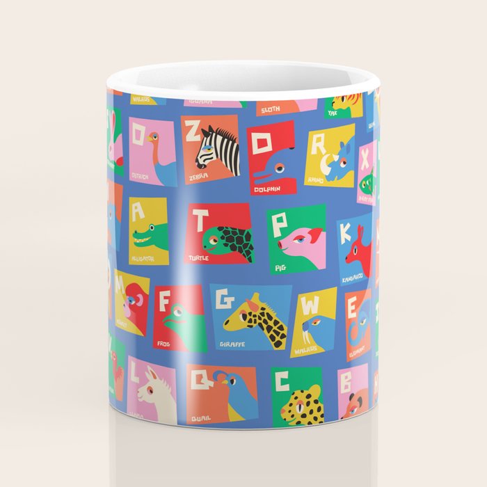 Animal Alphabet Coffee Mug Gallery Image 4
